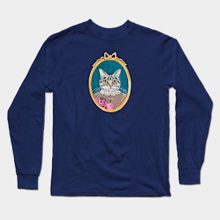 Cat Cameo Long Sleeve T-Shirt